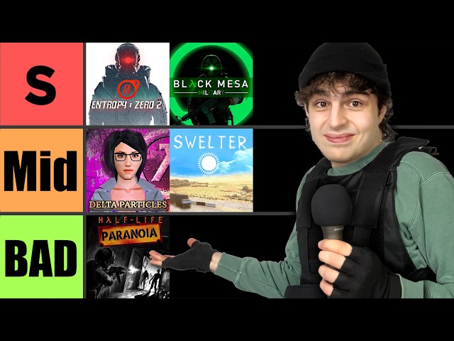 The Definitive Half-Life Mod Tier List