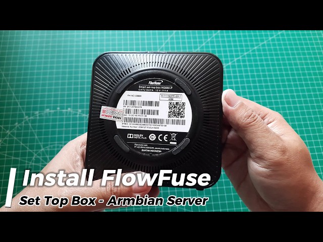 Build Your Own FlowFuse Server on a Set-Top Box Armbian | Part 1: Installation
