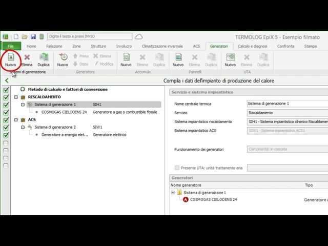Certificazione energetica di edificio con riscaldamento termoautonomo combinato