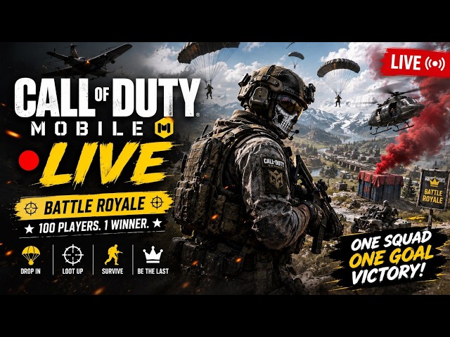 ROAD TO LEGENDARY BR 🚁 | CODM VERTICAL LIVE