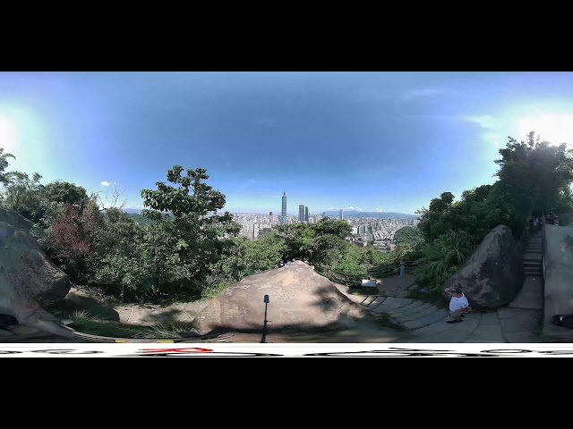 【Live】 台北  #象山 #六巨石 #象山自然步道 360 4K全景即時影像 #360看見台灣 #Formosa360 #rogy360taiwan