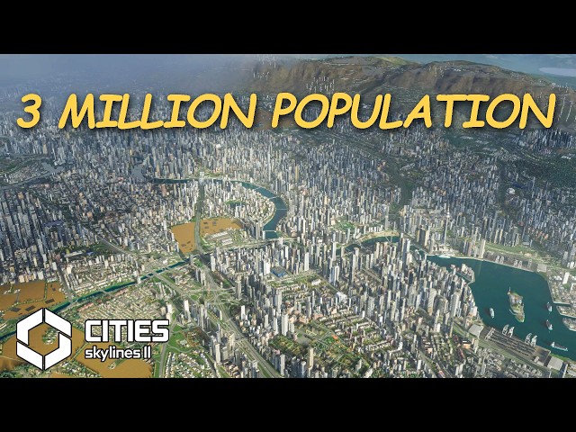 The LARGEST City EVER | 3 Million | City Showcase