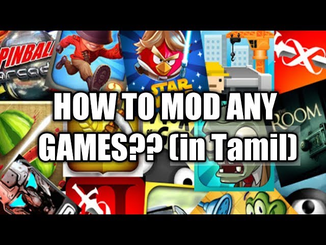 how to mod any games on android  in tamil