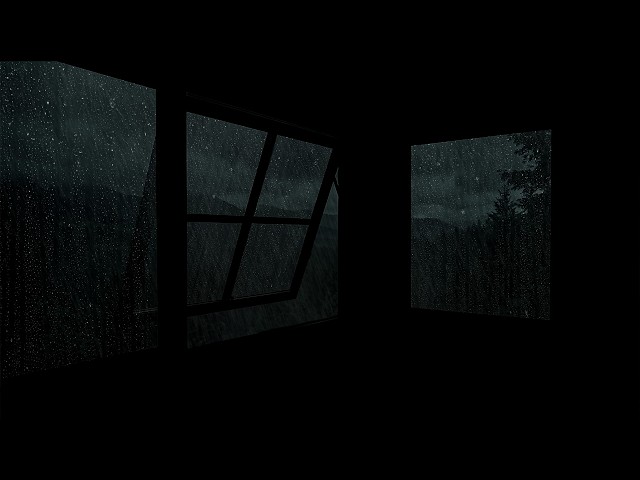 🔴Rain Sound On Window with Thunder SoundsㅣHeavy Rain for Sleep, Study and Relaxation, Meditation