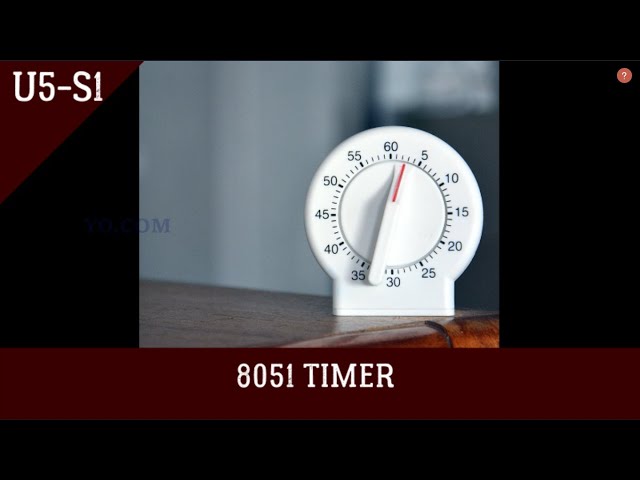 U5 - S1 :: 8051 TIMER