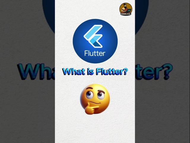 Flutter Explained 🔥 | Scope, Jobs & Real Apps 🚀 In 2026⚡#flutter #appdevelopment #shorts #tamil #app