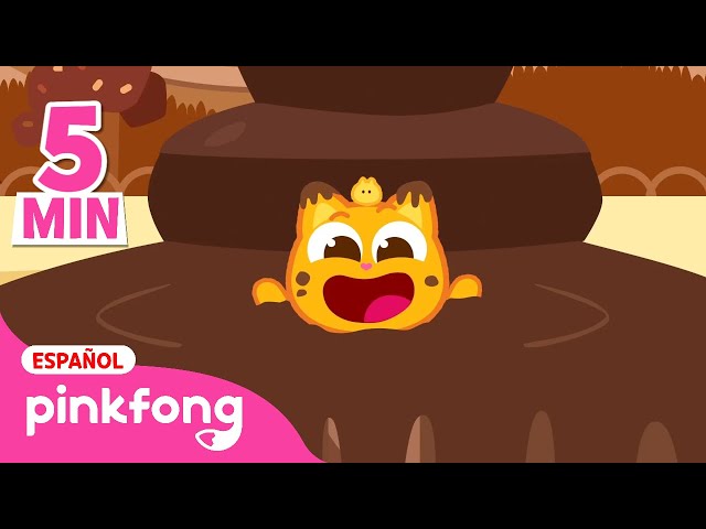 Fuente de Chocolate y Nini-Mamá｜¿Dónde Está Mi Mamá?🐱｜+Mix｜Canciones Pop Latino｜Pinkfong en español