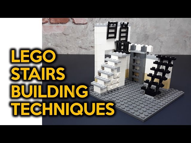 Techniques for Building Stairs for LEGO Modular Buildings