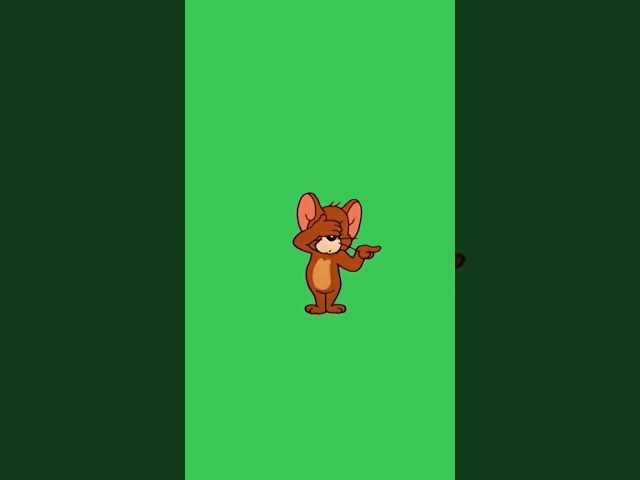 Jerry Mouse Choosing Green Screen #tomandjerry #jerr #eeniemeenie #pakistan #india  #funny #shorts
