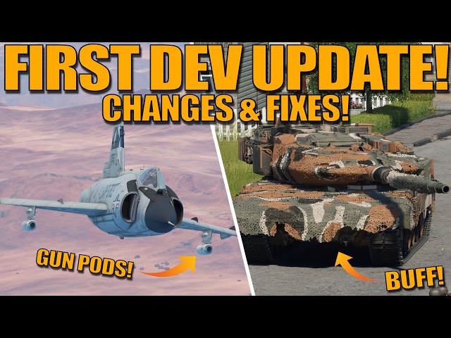 DEV SERVER UPDATED! HERE are the MAIN CHANGES & ADDITIONS! - War Thunder