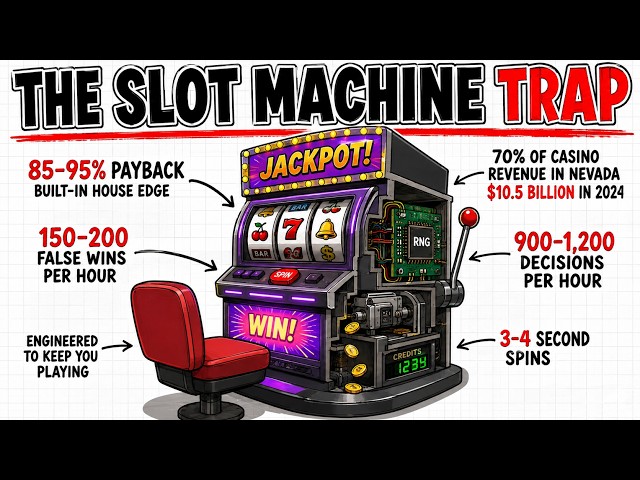 How Slot Machines Are Designed to Take Your Money