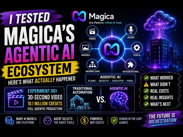 I Tested Magica's Agentic AI Ecosystem — Here's What Actually Happened