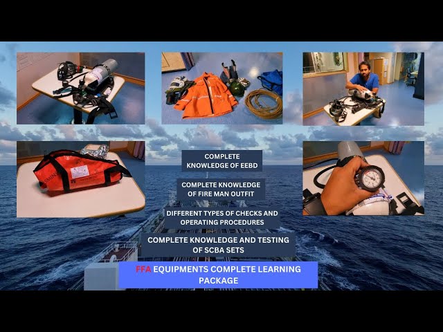 FFA Equipment Complete Learning Package | Testing | Training |  PMS Checks| #Thetraveloholicsailor
