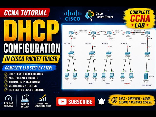 How to Configure DHCP Server and  DHCP Relay