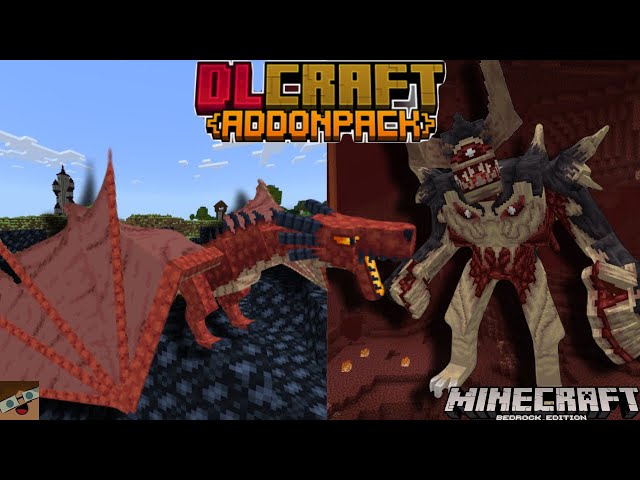 The Most DANGEROUS Minecraft Bedrock Mod Ever Made! DL Craft