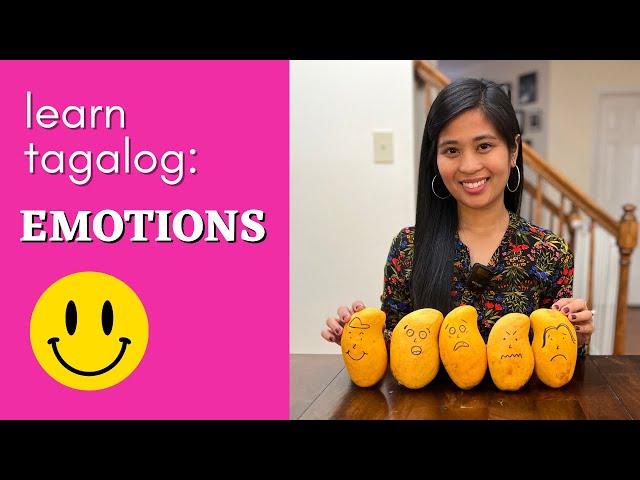 Learn Emotions Vocabulary in Tagalog | How to Speak Filipino | Tagalog Lesson | Philippines