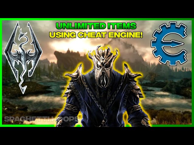 Skyrim - How to Get UNLIMITED Items using Cheat Engine!
