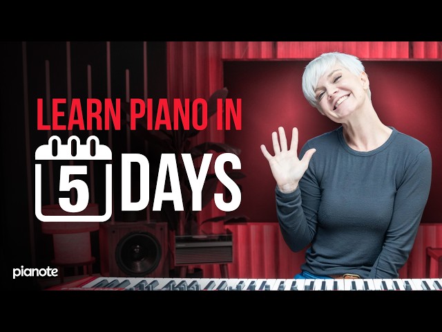 Learn Piano In 5 Days (Beginner Piano Lesson)
