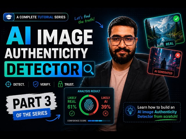 Detect AI-Generated Images with Python | Complete Tutorial Series | Part 3