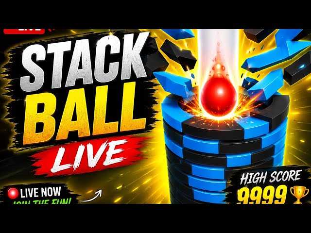 Stack Ball 🔴 Hindi Live 🔥☠️ #Stackball​ #Live