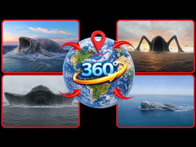 360° Video: The 4 Most Terrifying Sea Monsters Spotted on Google Earth