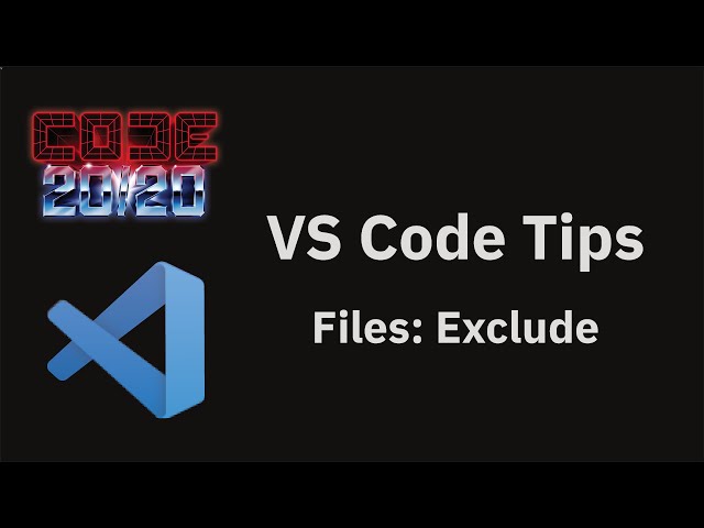 VS Code tips — Hiding files in the explorer using the Files: Exclude setting