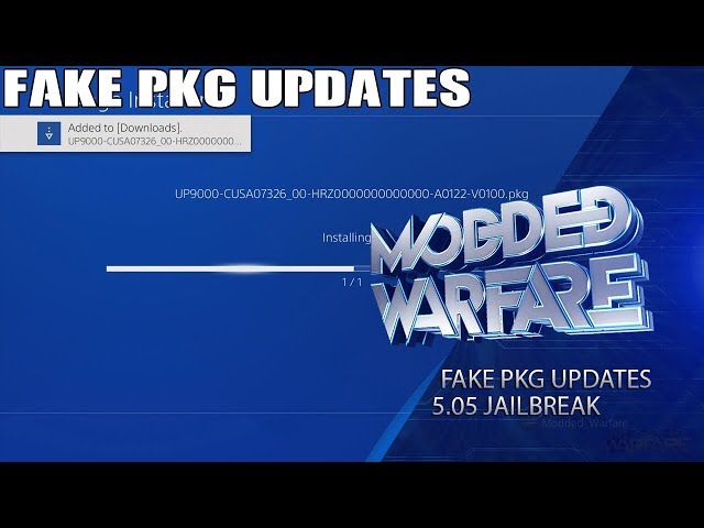 Updating a Fake Pkg Game with a Mismatched Title ID/Region Patch