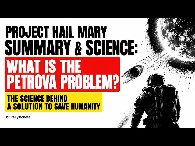 Project Hail Mary Summary & Science What is the Petrova Problem?
