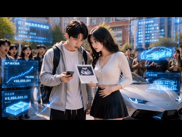 Shool goddess shows up pregnant“The Baby Is Yours!”Poor Student Get Supercar,Mansio,billionaire!