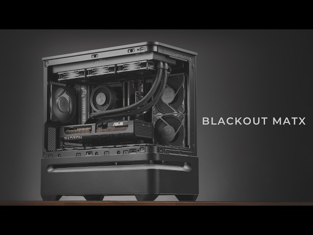 Blackout Micro ATX, Budget 1440p PC Build | Asus Prime AP202