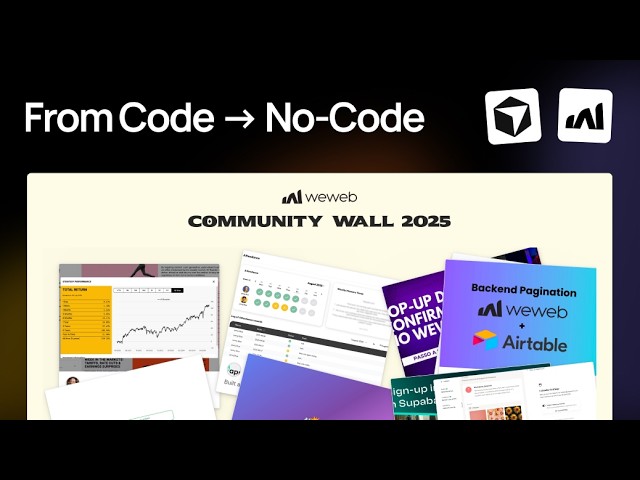 Idea to Custom WeWeb Component with AI (Using Cursor)