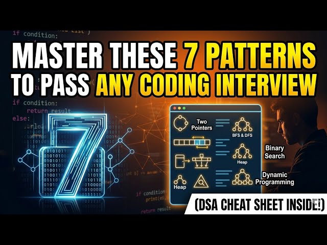 Master These 7 Patterns to Pass Any Coding Interview