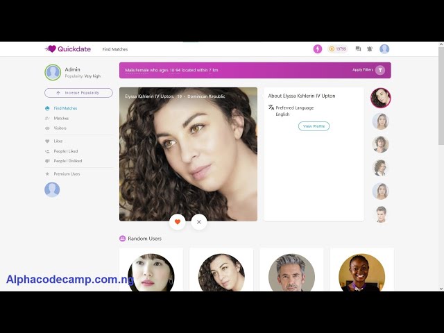 How to install quickdate - the ultimate php dating platform