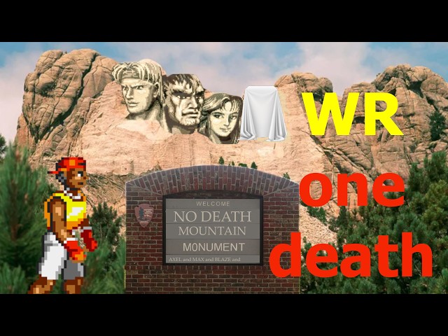 Streets of Rage 2 Skate 1 Death WR