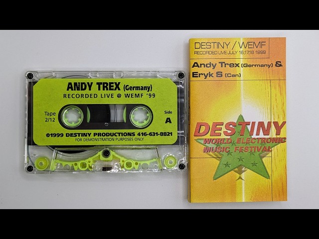 Andy Trex and Eryk S - Live at WEMF 1999
