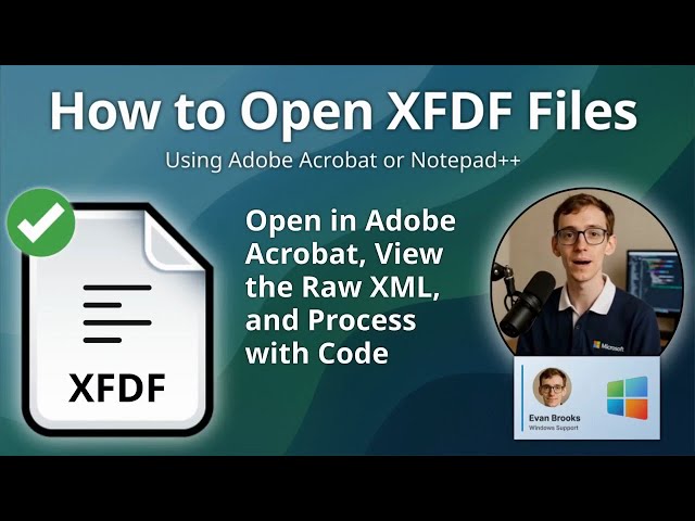 XFDF File Extension: Adobe XML Forms Data Format Guide