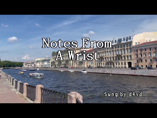 d4vd - Notes From A Wrist || Karaoke/Lyrics/Instrumental