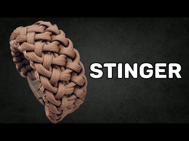 🔥 STINGER | Cómo hacer una Pulsera Táctica de Paracord 550