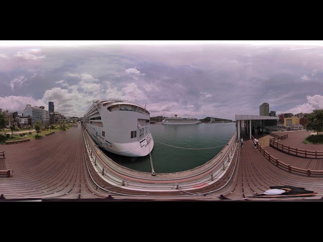 #基隆港郵輪「COSTA SERENA & NORWEGIAN SPIRIT」 #360看見台灣 360 4K全景影像