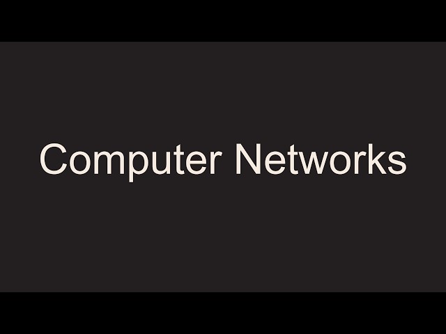 Computer Networks — 100 English Sentences | Read Once