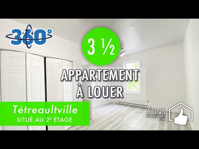 Apartment for rent - Virtual tour - Apartment Tour - Tétreaultville 3 1/2