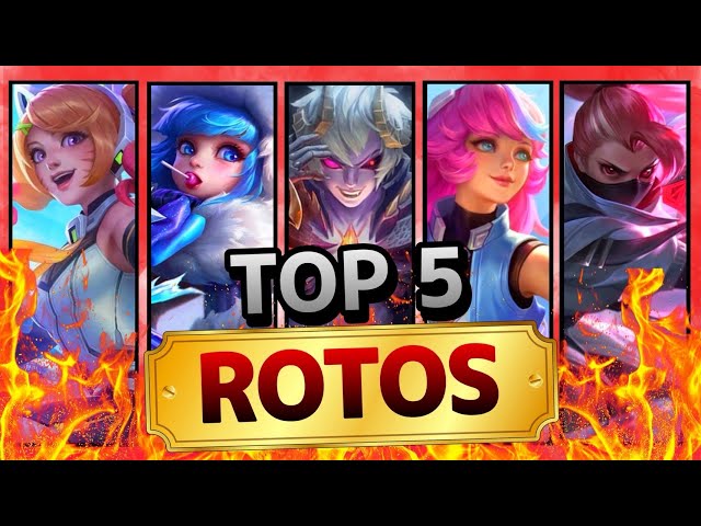 TOP 5 HEROES ROTOS DESPUES DE LA MSC | Los Heroes Mas Fuertes En El META