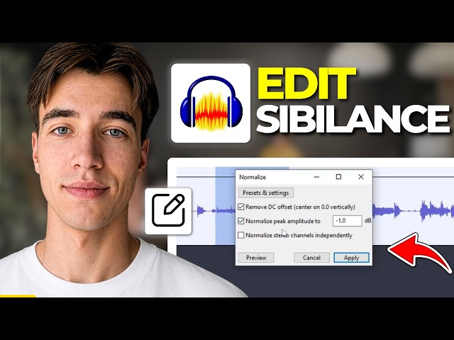 How To Edit Sibilance In Audacity | Tutorial 2026
