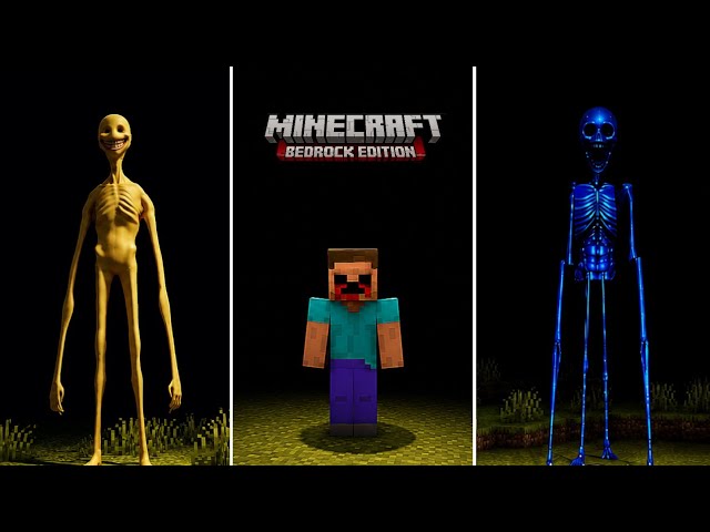 Top 10 New Minecraft Horror Mods For BEDROCK/POCKET EDITION (Must Watch)