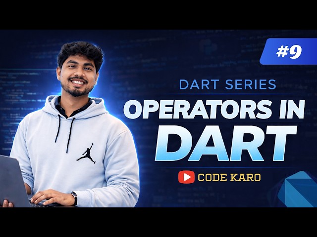 Operators in Dart | Dart Operators | code karo
