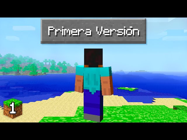 I Spent 100 Days in The First Version of Minecraft