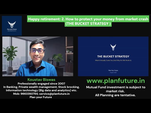 How to protect your money from market crash (THE BUCKET STRATEGY )