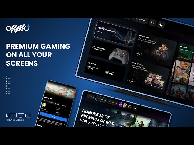 ONMO+ Smart Console: Premium Gaming Across All Your Screens