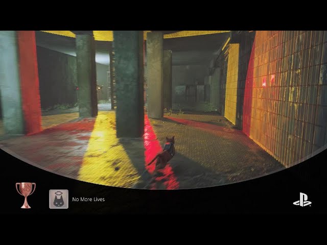 There's a achievement for dying 9 times in Stray LOL