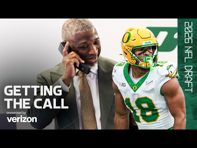 Kenyon Sadiq Gets THE CALL from the New York Jets 📞